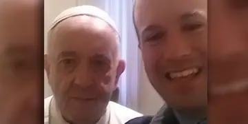 Sergio y el papa Francisco