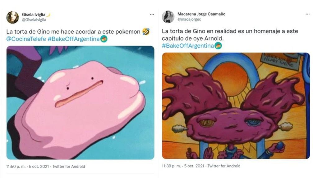 La torta que Gino presentó en Bake Off Argentina y causó los mejores memes en Twitter