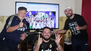 Los Rodríguez hinchas Real Madrid