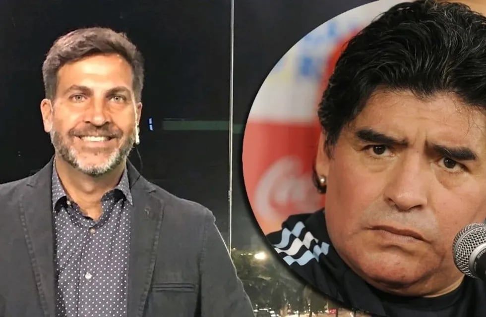 Maradona atacó a Toti Pasman con una frase que se convirtió en histórica. / Gentileza.
