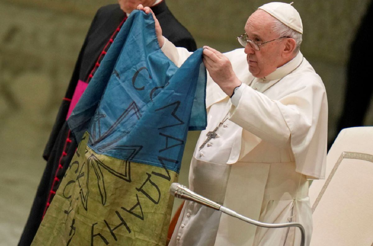 El Papa Francisco afirmó que “se ha declarado la Tercera Guerra Mundial”. / Foto: AP