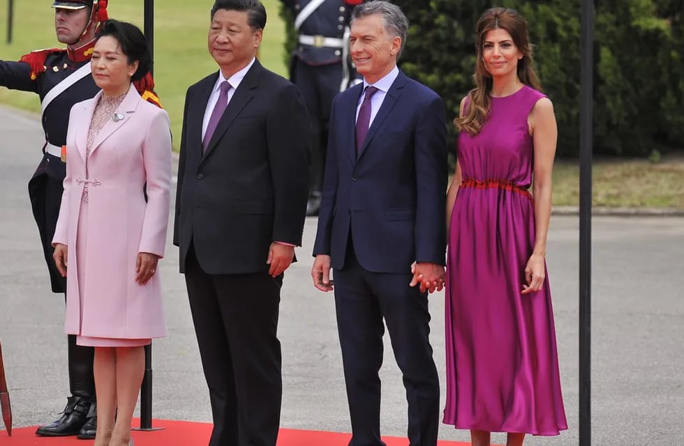 La primera dama china le hizo un generoso regalo a Antonia, la hija de Macri y Awada