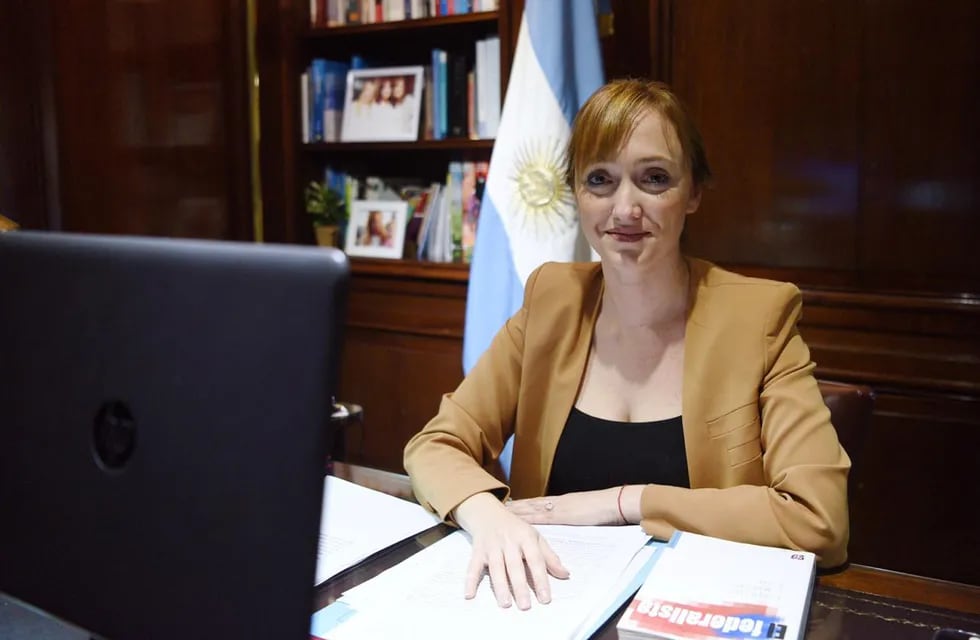 Senadora por Mendoza, Anabel Fernández Sagasti.