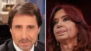 Eduardo Feinmann y Cristina Kirchner