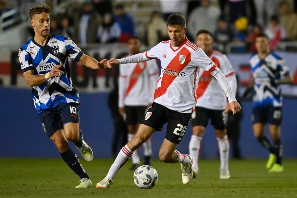 River empató 1-1 contra Monterrey