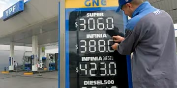 Aumento del precio de combustibles
