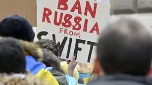 protestas en todo el mundo contra la invasión a rusa a Ucrania