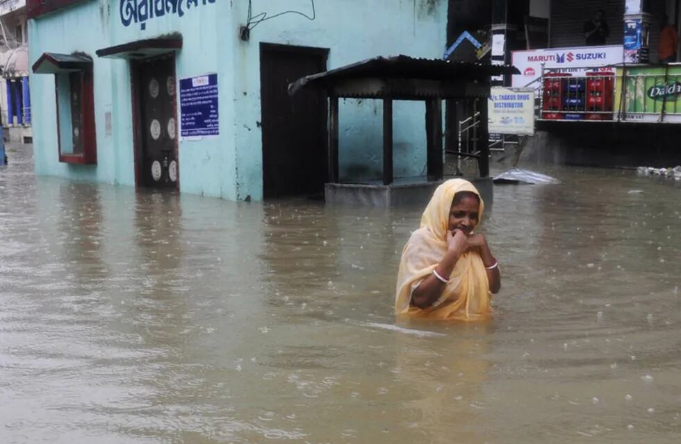 Inundaciones en India