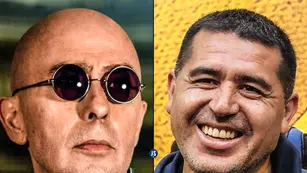 Indio Solari y Juan Román Riquelme
