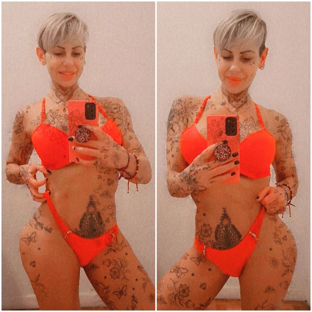 Mónica Farro deslumbra y juega con la censura en Instagram