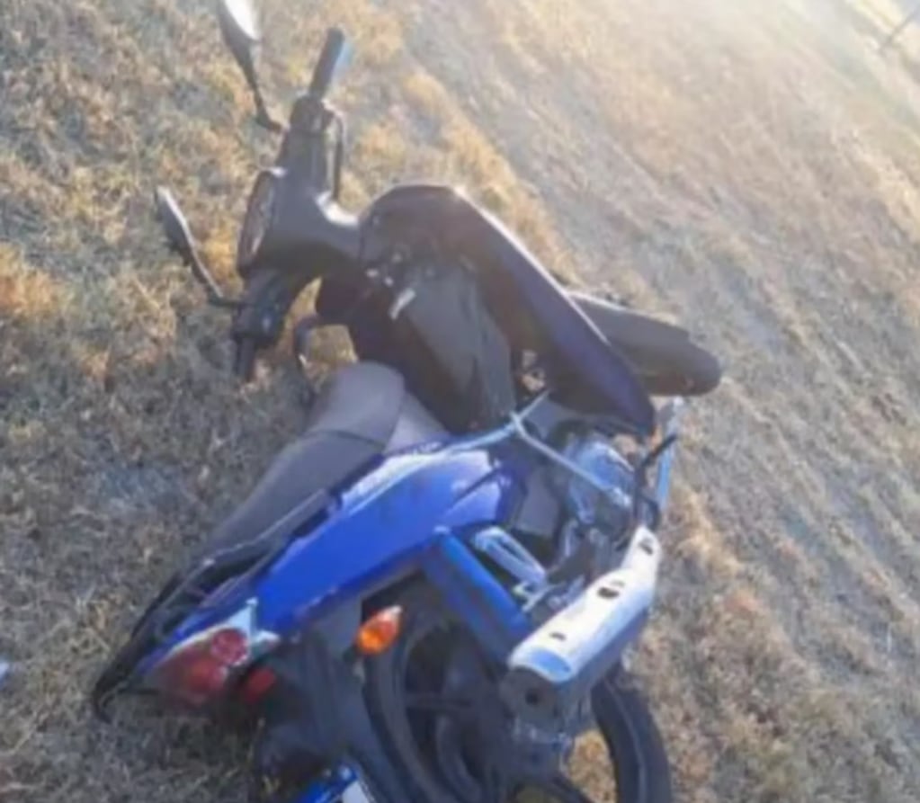 Maximiliano recibió un disparo en el pecho por parte de un delincuente que quería robarle la moto. Foto: TN