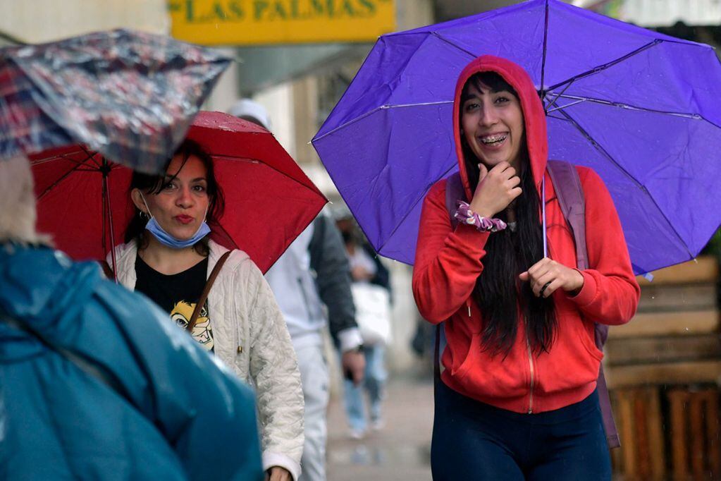 Contingencias Climáticas anuncia lluvia y frío para el fin de semana. Foto: Orlando Pelichotti/ Los Andes