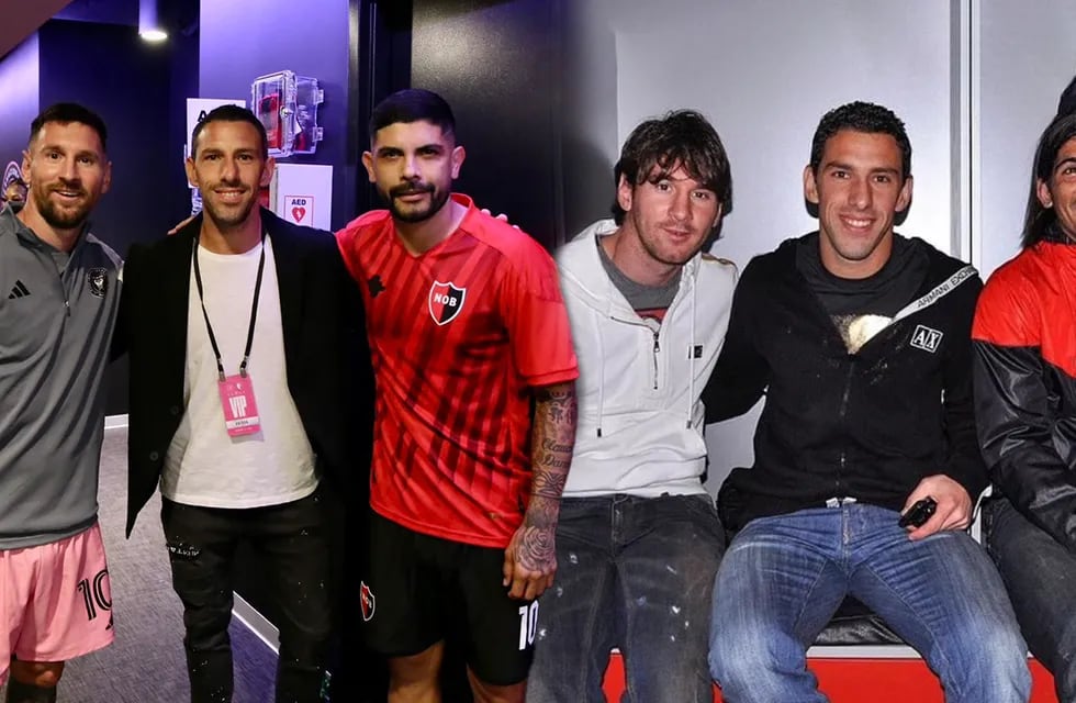 Messi, Rodríguez y Banega actualizaron su foto juntos. Foto: X / @MR11ok