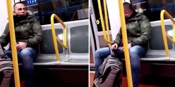 Una mujer sufrió una terrible agresión racista en el tren y el video causó indignación en la red