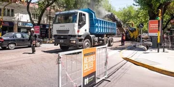 La Ciudad actualizó las restricciones por obras viales en el Centro mendocino