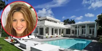 Así es la mansión de Miami donde Shakira se muda con sus hijos