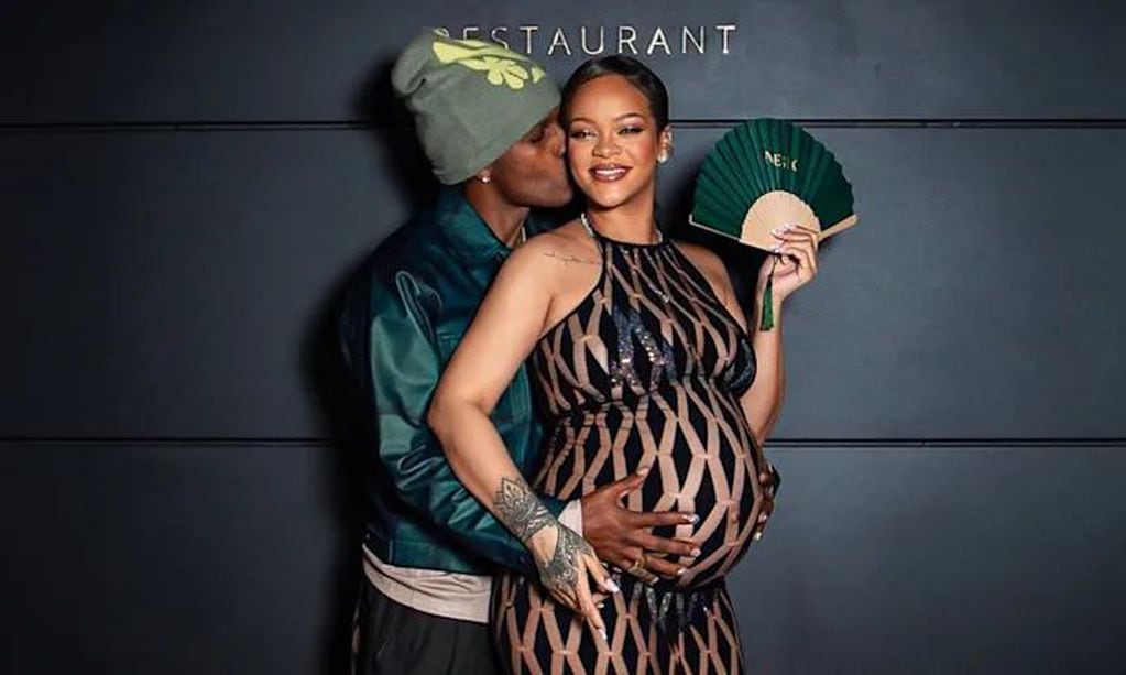 Rihanna durante su embarazo