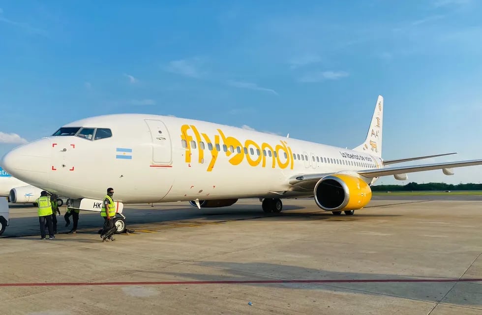 Flybondi comenzó a operar en Argentina en 2016. Foto: Archivo