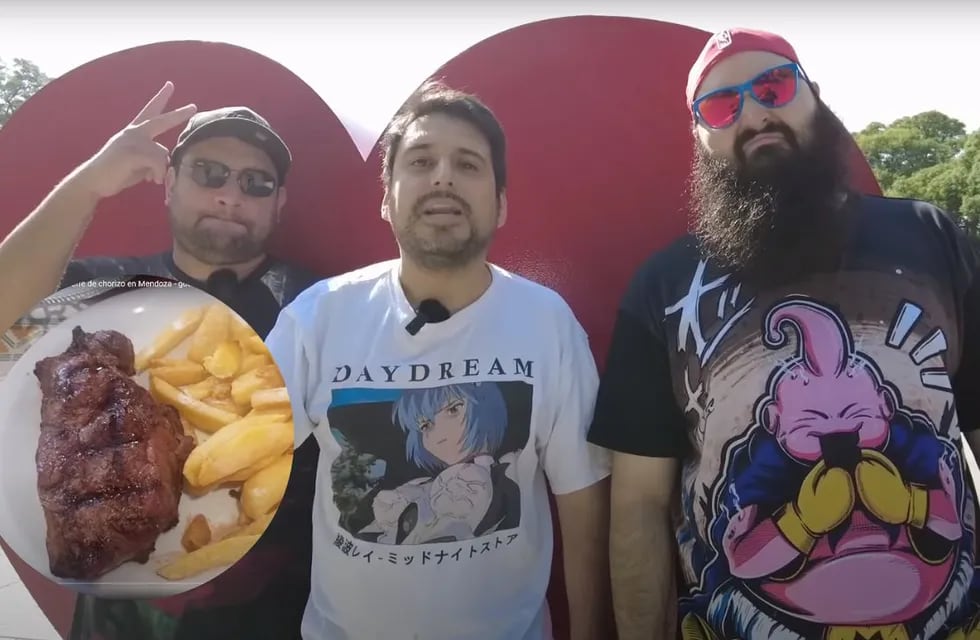 Youtubers chilenos vinieron a Mendoza en busca del mejor bife de chorizo del país y quedaron impactados con los precios.