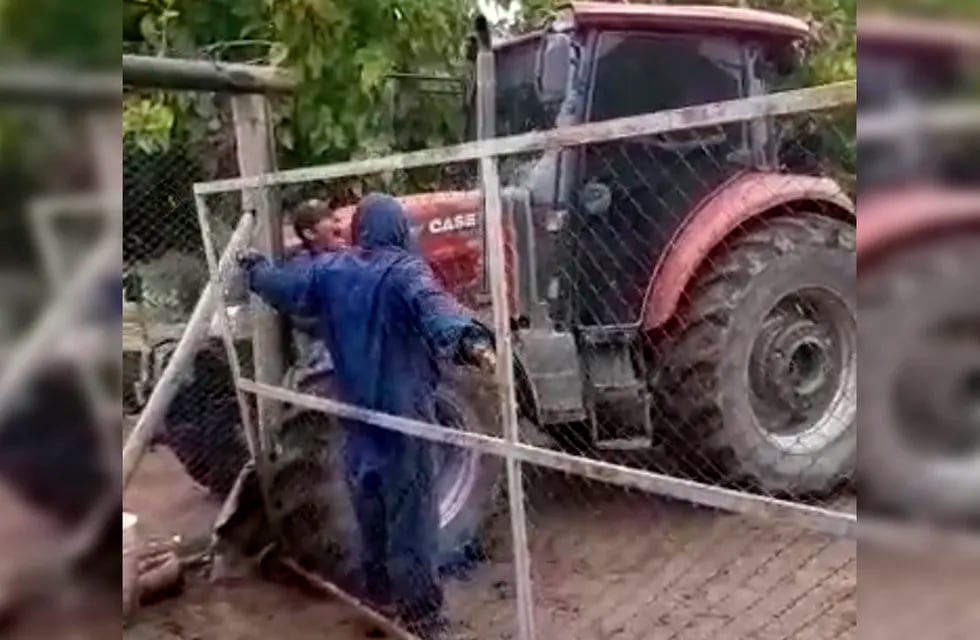 Contratista es atropellado con un tractor por el dueño de la finca