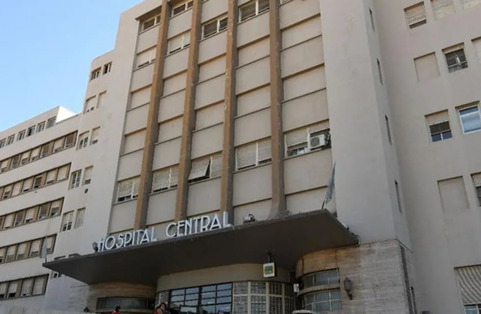 El ciclista estaba internado en el Hospital Central. /Los Andes