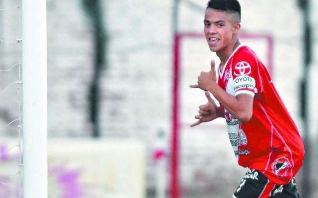 El Momento destacado. Santiago González abrió el marcador a favor de Deportivo Maipú en el inicio del partido ante Chacarita Juniors. Fue hace tres años. 