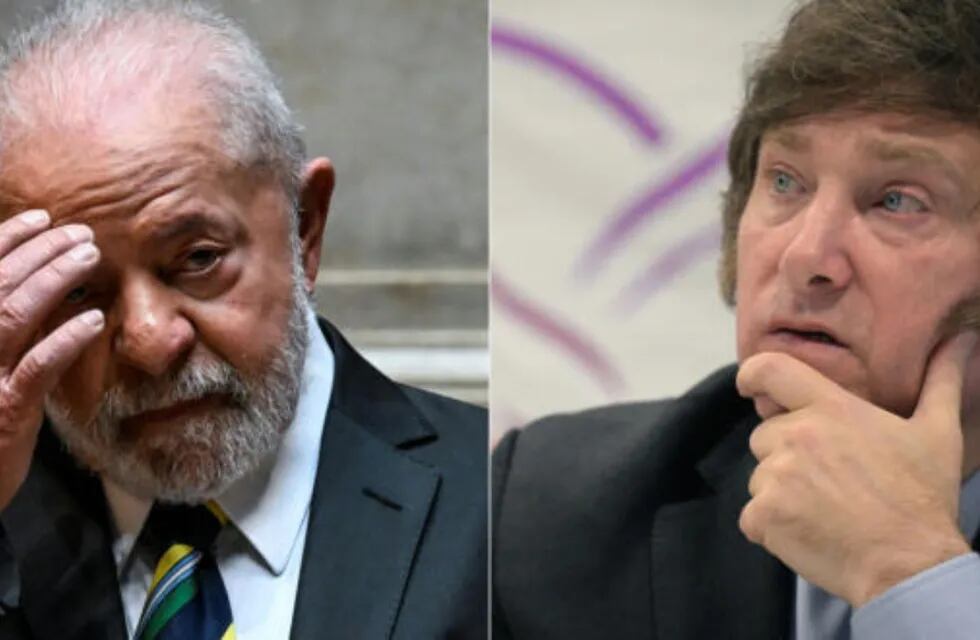El libertario de derecha Milei criticó a Lula en múltiples ocasiones y lo calificó de "comunista furioso". Gentileza: El submarino Jujuy.