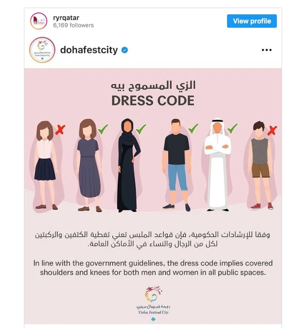A través de las redes sociales se lanzó una campaña en la que se especifica cuales son las prendas que se pueden usar y cuales no. 