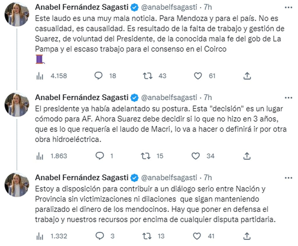 Anabel Fernández Sagasti sobre Portezuelo del Viento.