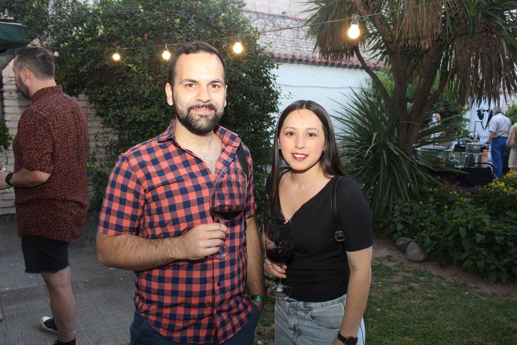 Carlos Sciarrone y Jessica Carmona.