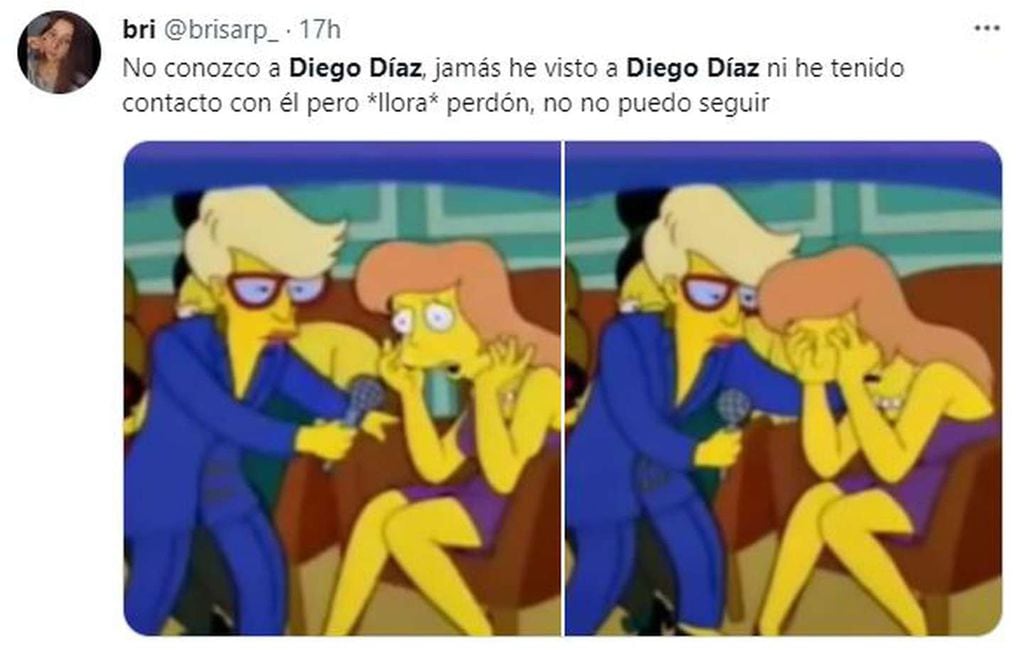 Diego Díaz se convirtió en tendencia gracias a un descuido subido de tono en Instagram