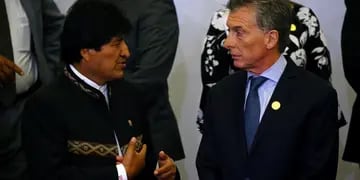 Evo Morales y Mauricio Macri