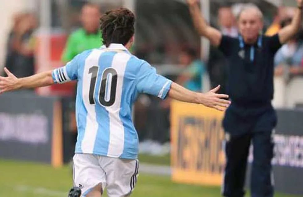Messi le dedicó unas palabras de despedida a Alejandro Sabella, quien fue director técnico de la selección.