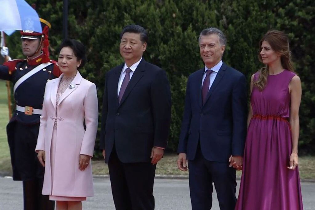 Macri y el presidente de China se reunieron en Olivos para reafirmar lazos económicos