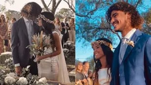 Festival de hisopados por el casamiento de Andrea Collarini en Córdoba