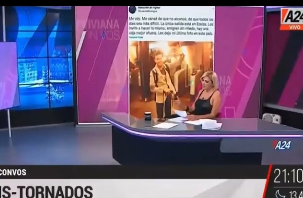 Tremendo papelón de Viviana Canosa con una fake news sobre Luquitas Rodríguez
