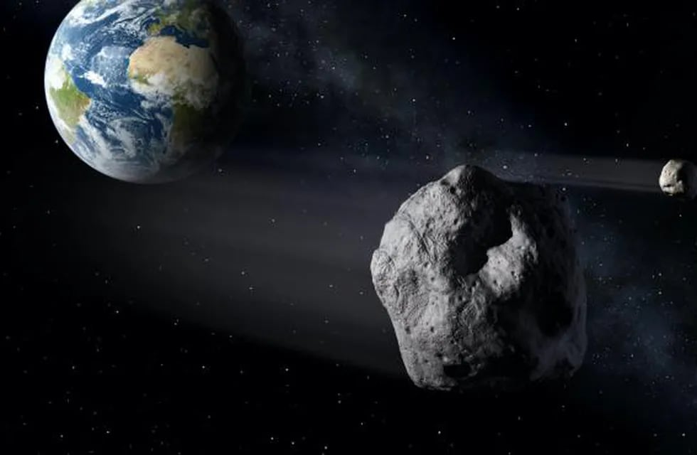 Cerca de las 19 un asteroide pasará cerca de la Tierra.