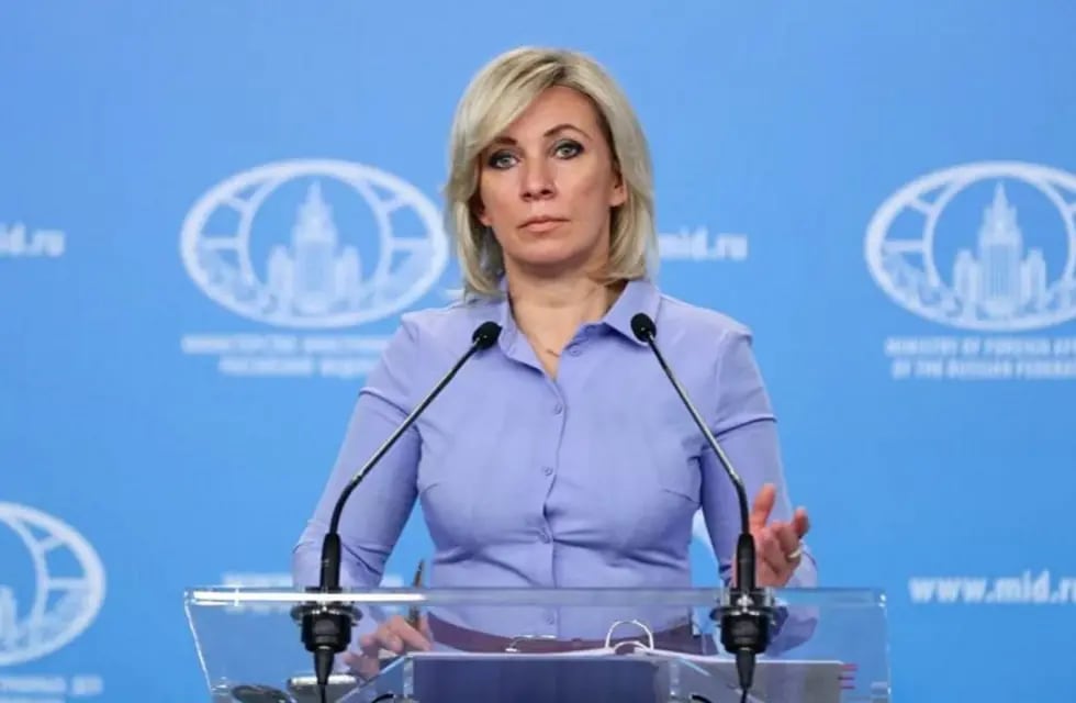 Maria Sajarova, portavoz del ministerio ruso de Relaciones Exteriores.
