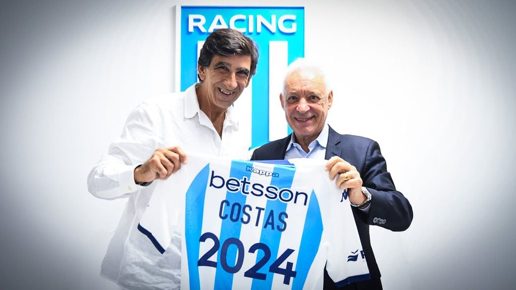Gustavo Costas fue presentado como el nuevo entrenador de Racing, otro club apuntado por el Chelsea. / Prensa Racing.