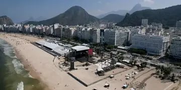 Preparativos de Madonna en Río de Janeiro: el imponente escenario en la playa de Copacabana