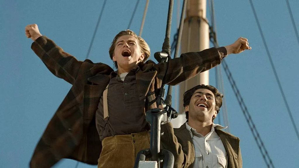 El divertido error de Leonardo DiCaprio en una escena de "Titanic" que James Cameron decidió incorporar