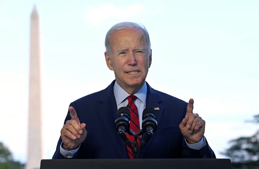 El presidente estadounidense Joe Biden (Jim Watson / Piscina vía AP)