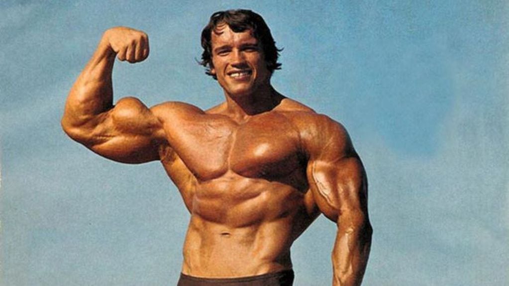 De muy joven, Arnold impresionó por su físico