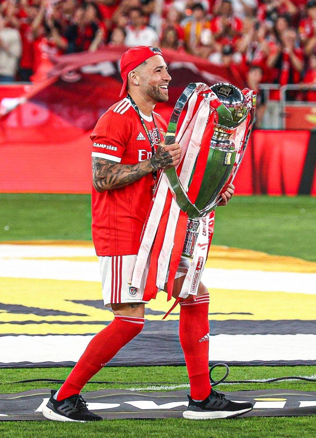 Nicolás Otamendi, capitán del Benfica