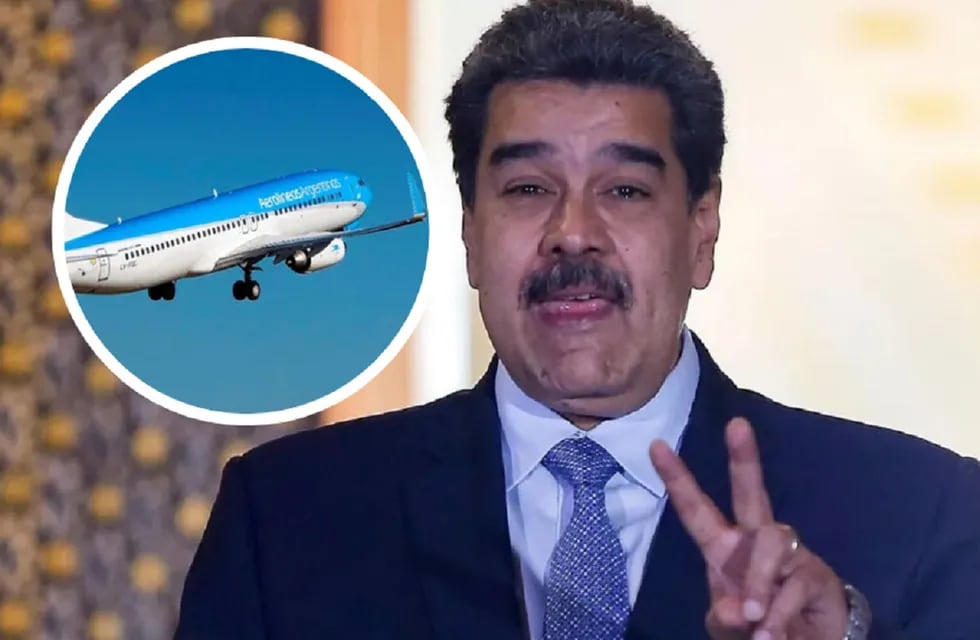 Maduro prohibió que aviones argentinos sobrevuelen Venezuela