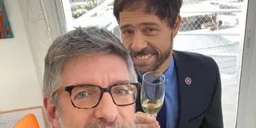 Luis Novaresio y Braulio se casan con una fiesta virtual