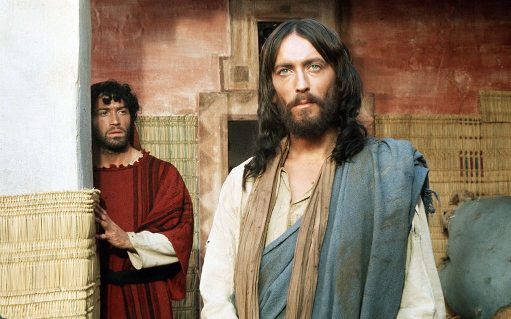 Robert Powell como Jesucristo en "Jesús de Nazaret" (1977)
