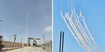 Video: volvieron a sonar las alarmas en Israel luego de que Hamás atacara con cohetes desde Rafah