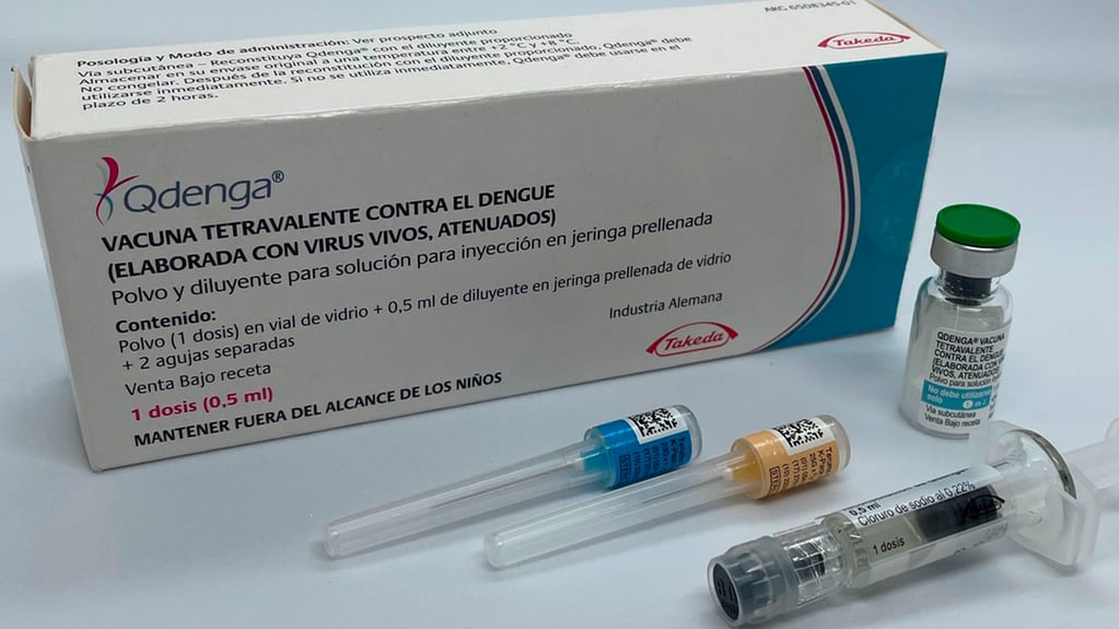 La vacuna contra el dengue. Foto: Clarín