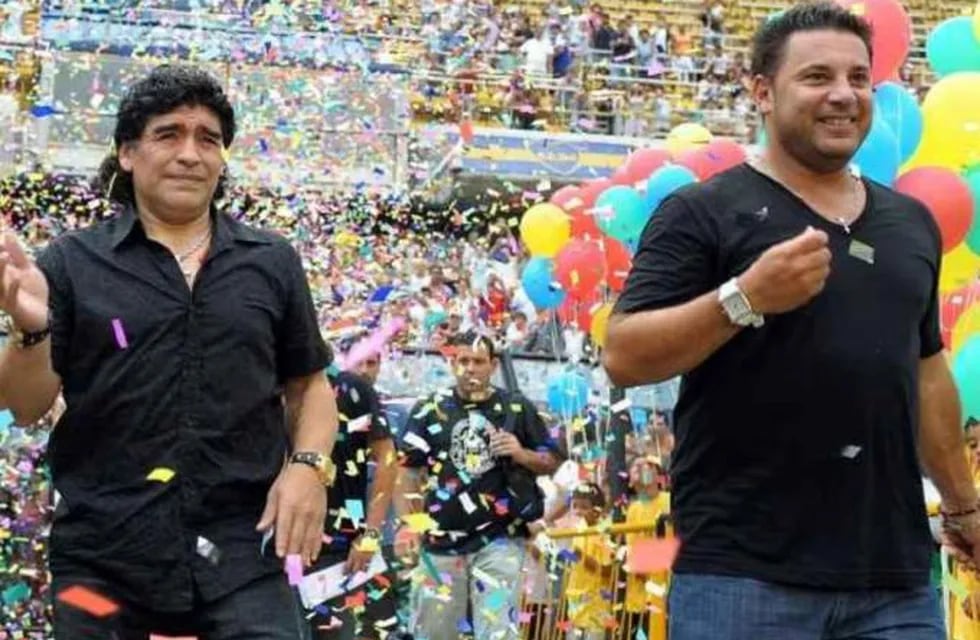 El Turco Mohamed y Diego Maradona sembraron una amistad muy grande. / Gentileza.